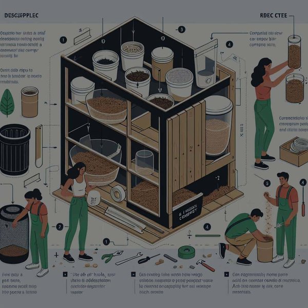 How to Create a Space-Efficient Compost Bin for Urban Homes?