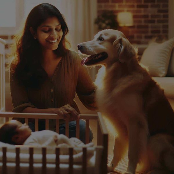What's the Best Method for Introducing a Dog to a Newborn Baby?
