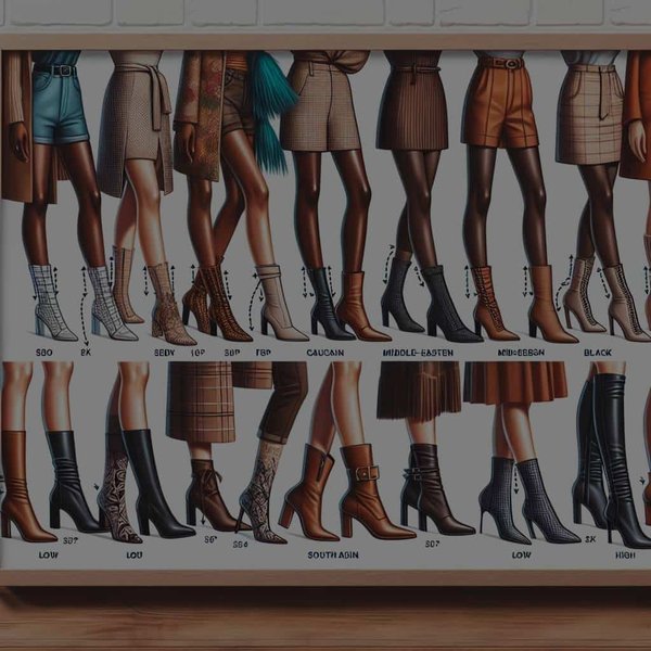 How to Select the Ideal Ankle Boot Height for Your Leg Shape?
