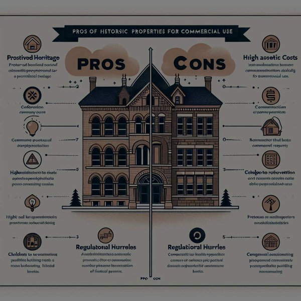What Are the Pros and Cons of Restoring Historic Properties for Commercial Use?